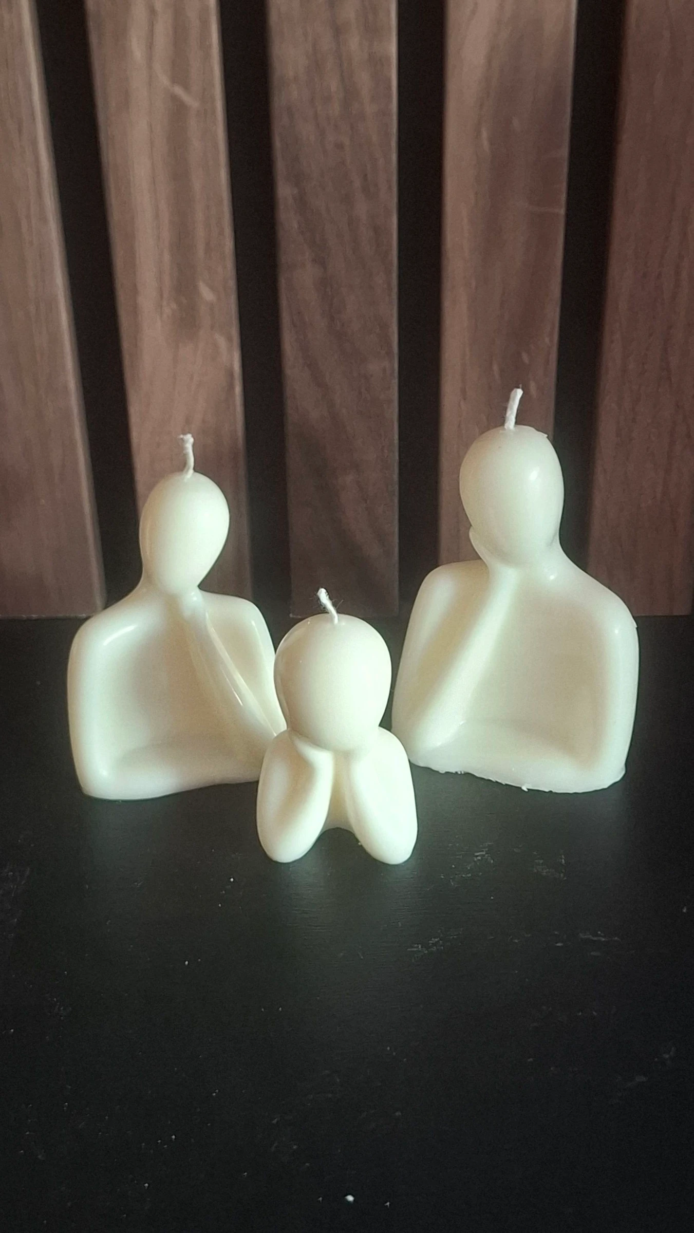 Familie kaars gezin poppetjes mensen kaarsen set cadeau 